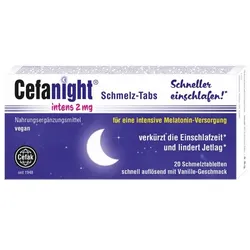 CEFANIGHT intens 2 mg Schmelz-Tabs 20 St