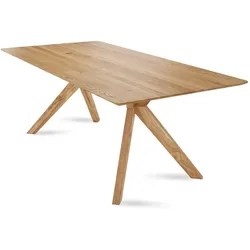 MASSIVHOLZTISCH Dagmar 1 140x76x90 Esszimmertisch Wildeiche geölt
