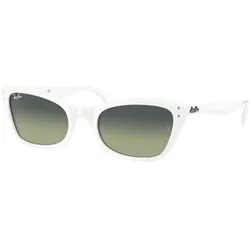 Ray-Ban 0RB2299 LADY BURBANK 975/BH Weiß Gr. 52/20 (mit Sehstärke)