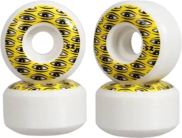 Skateboard Rollen Toy Machine All Seeing 100A 4 Stk. (52mm - Gelb)