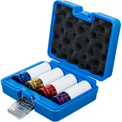 BGS, Steckschlüssel + Stecknuss, Kraft-Schoneinsatz-Satz (17 mm, 19 mm, 21 mm, 22 mm)