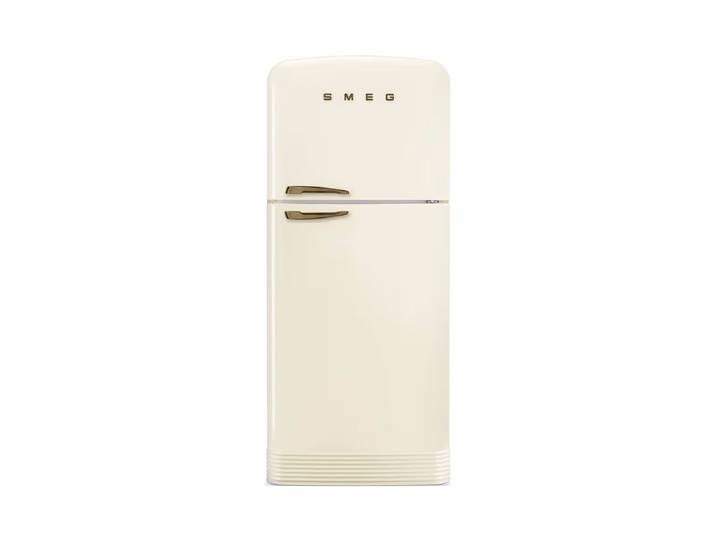 Smeg FAB50RCRB5 Crème rechts Kühlschrank mit Gefrierfach freistehend – creme