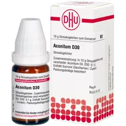 ACONITUM D 30 Globuli 10 g