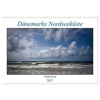 Dänemarks Nordseeküste - Südjütland (Wandkalender 2027 DIN A3 quer), CALVENDO Monatskalender