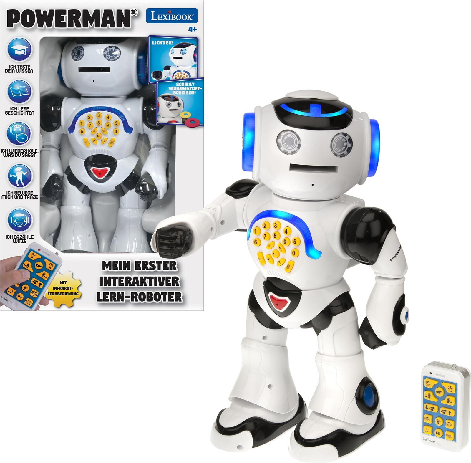 Lexibook Powerman RC Interactieve robot Nederlandstalige versie