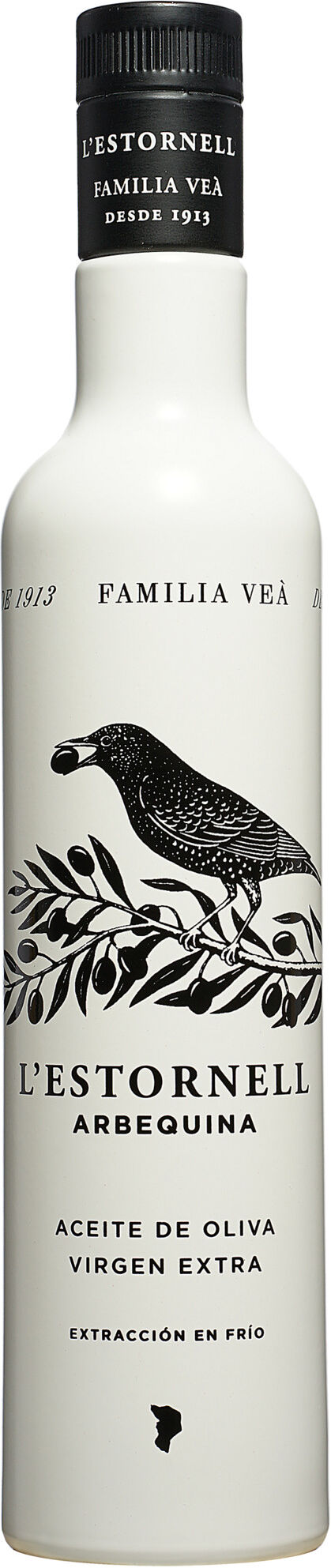 L'Estornell Olivenöl Arbequina - 0,5 L. aus Spanien