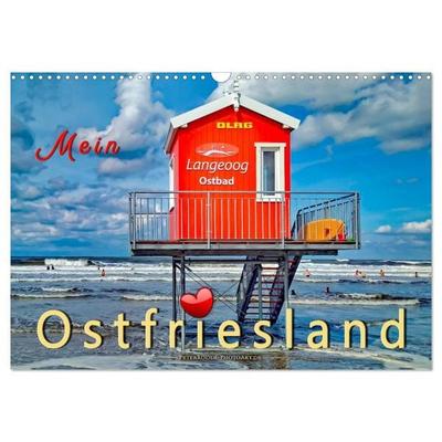 Mein Ostfriesland (Wandkalender 2027 DIN A3 quer), CALVENDO Monatskalender