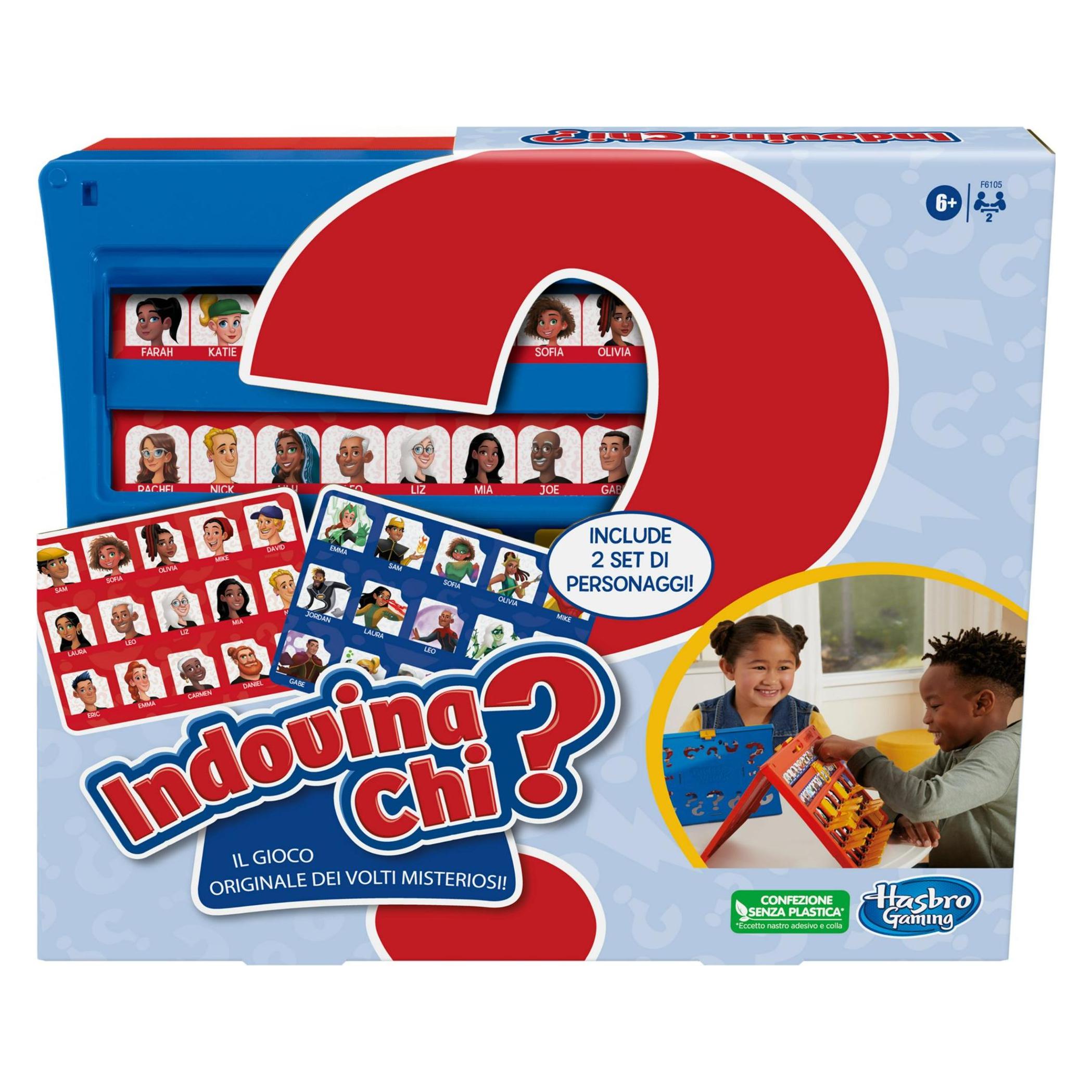 Hasbro Gaming Indovina Chi? (Italienisch, 2 Spieler) (F6105103)