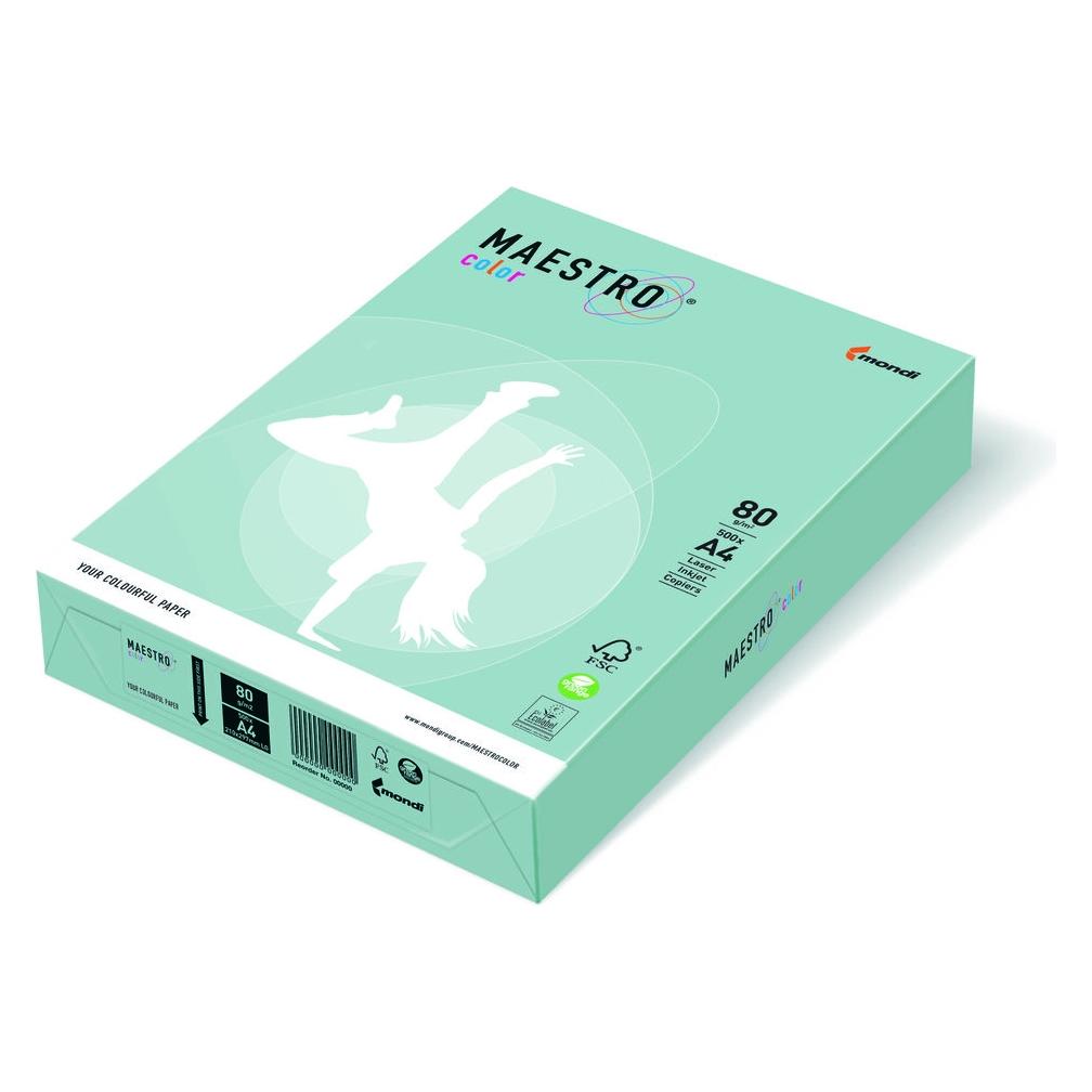 Maestro Papier xero COLOR A4 80g BL29 jasny niebiesk (A4, 500 Blätter, 80 g/m²) (9417-BL29A80S)