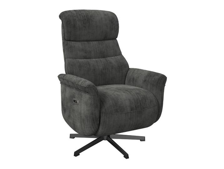 Relaxsessel Manila Chenille anthrazit, B: 73 cm