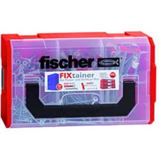 FISCHER Schraubensortiment SenkkAllzw 100St FIXtainer DUOPOWER