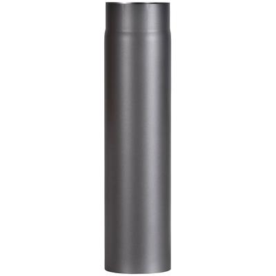 Ofenrohr FIREFIX, grau, B:13,4cm H:50cm L:13,4cm, Stahlblech, Rohre, 500 mm lang