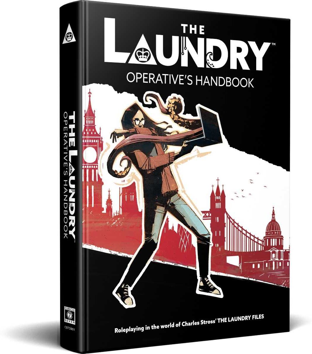 The Laundry Roleplaying Game Second Edition: Operative’s Handbook by Cubicle Seven (Roleplaying Supplement, Occult Mathematics, Espionage)