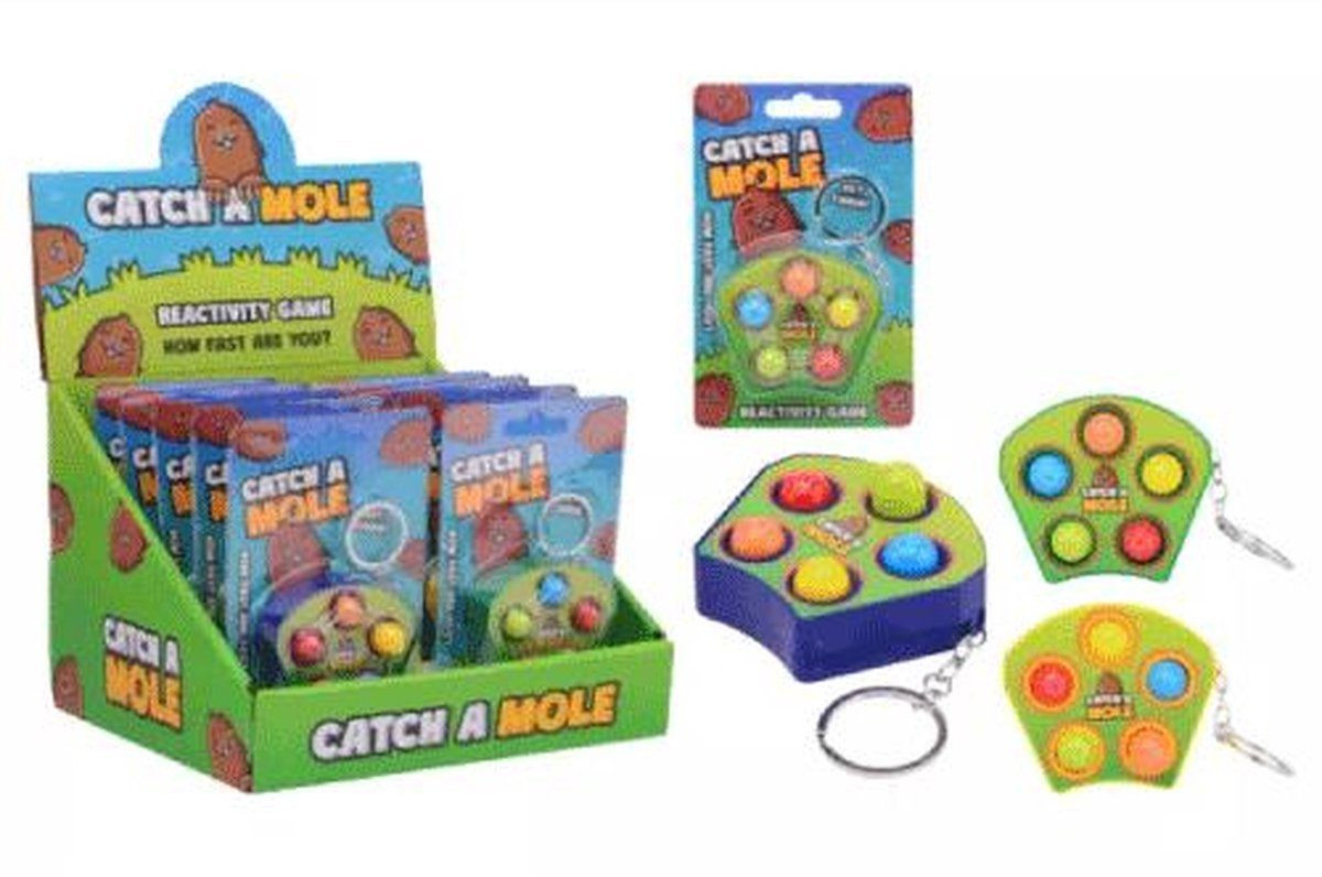 Goliath Games 12 Mollen Mep Spel - Kaartspel om je reactievermogen te trainen
