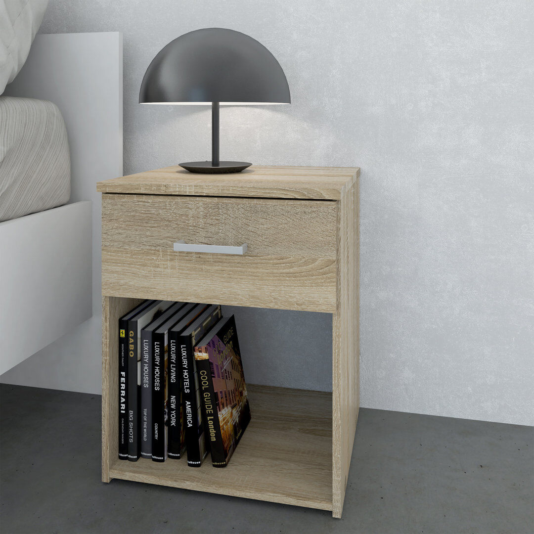 17 Stories Sabali Piece Bedroom Set Oak