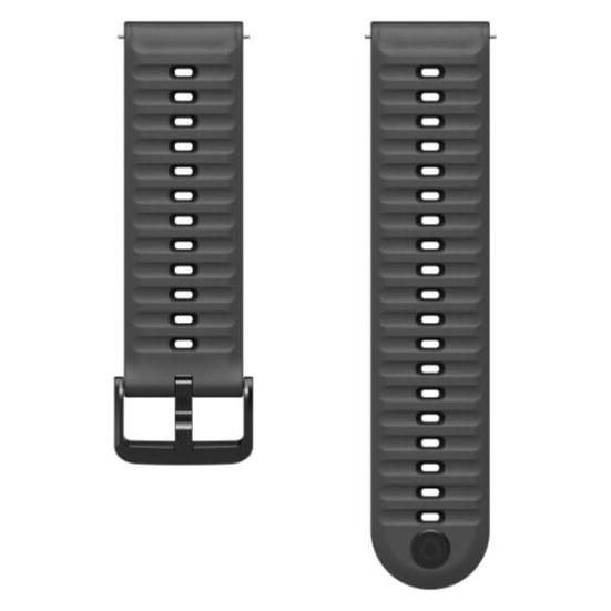 Coros 24mm Watch Band (24 mm, Nylon, Silicone) (BAND-NOM-BLK)
