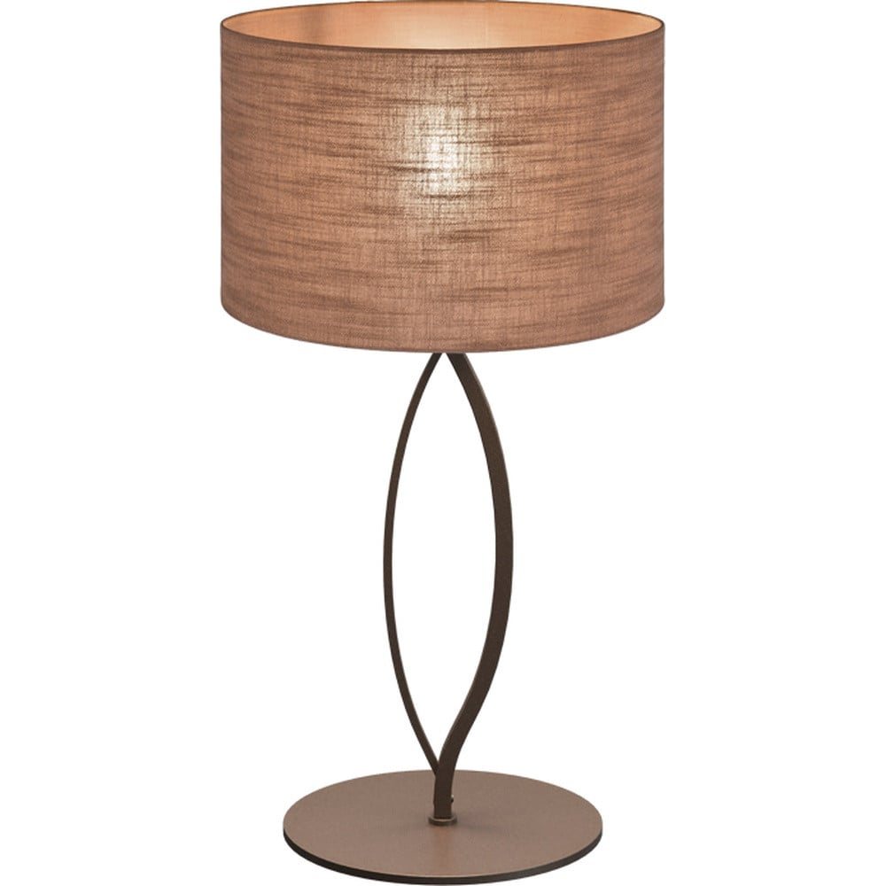 Masterlight Schemerlamp Terry Duno Cacao Bruin Ø 30 cm