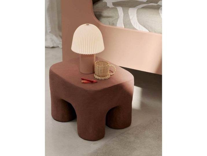 Frill Portable Tischleuchte Rose/White - Ferm Living - Wohnzimmer - Metall