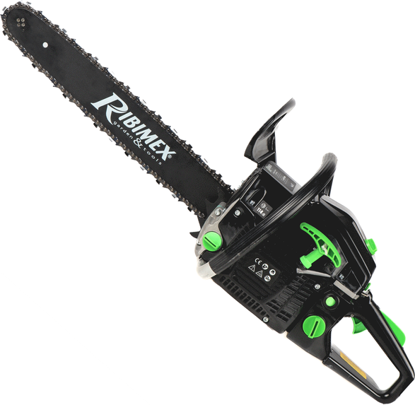 Ribimex PRTRT451 - Tronçonneuse de coupe thermique - Lame de 45 cm