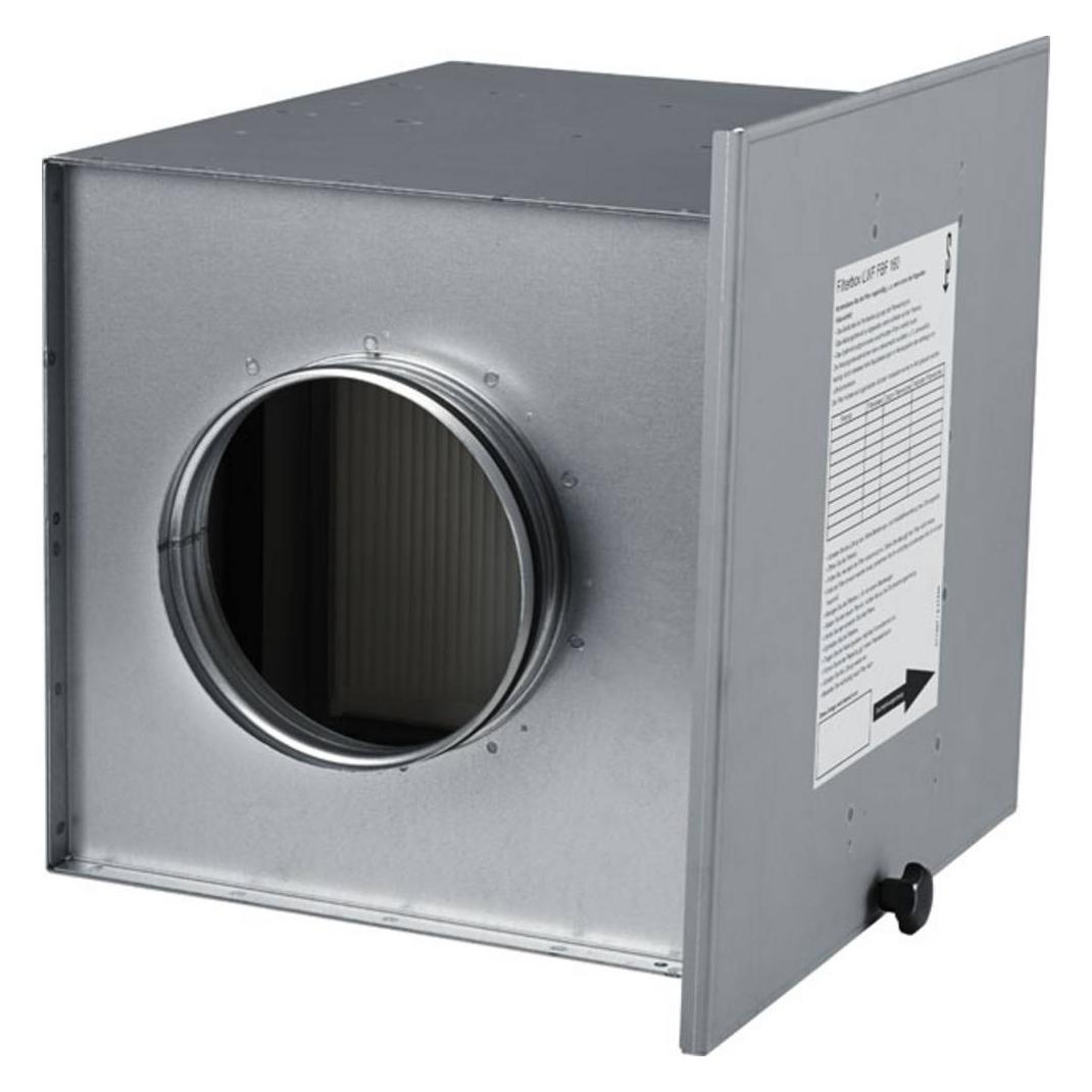 Stiebel Eltron Filterbox FBF für Feinfilter DN 160, LWF FBF 160, Filterung der Zuluft in Wohnungslüftungssystemen (233016)