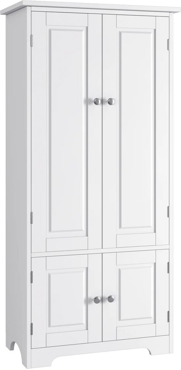 Betaalbare Goederen hogekast wit dressoir met deuren voor in de keuken