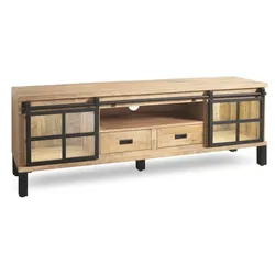 WOLFMÖBEL TV-Lowboard Kali 9823 Holz Latte