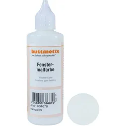 buttinette Fensterfarbe, in verschiedenen Farbtönen, 80 ml