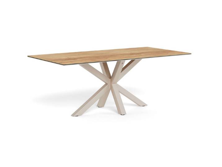 ACTONA GROUP Esstisch Heaven mit Keramikplatte & stabilem Stahlgestell, mehrere Varianten (Breite: 135, 160 und 200 cm), Pflegeleichter Design-Esstisch – robust, stilvoll & langlebig