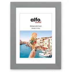Amalfi 15x20 cm, grau Holzrahmen