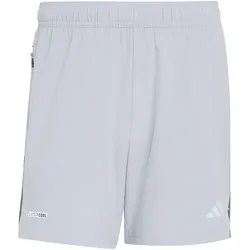 adidas Tech Apparel Colorblock Trainingsshorts Herren KX7111 - halo silver/grey five XL/7"