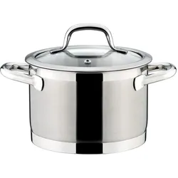 Tescoma Topf PRESIDENT mit Deckel ø 18 cm, 3,0 l, Pfanne + Kochtopf, Silber