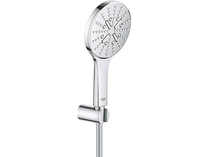 GROHE Rainshower SmartActive 130 Doucheset - 3 straalsoorten - wandhouder - chroom - 26581000
