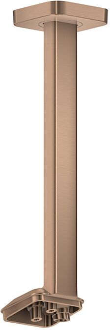 Hansgrohe Axor ShowerSphere Deckenanschluss 39768310 300mm, für Kopfbrause 2jet, brushed red gold