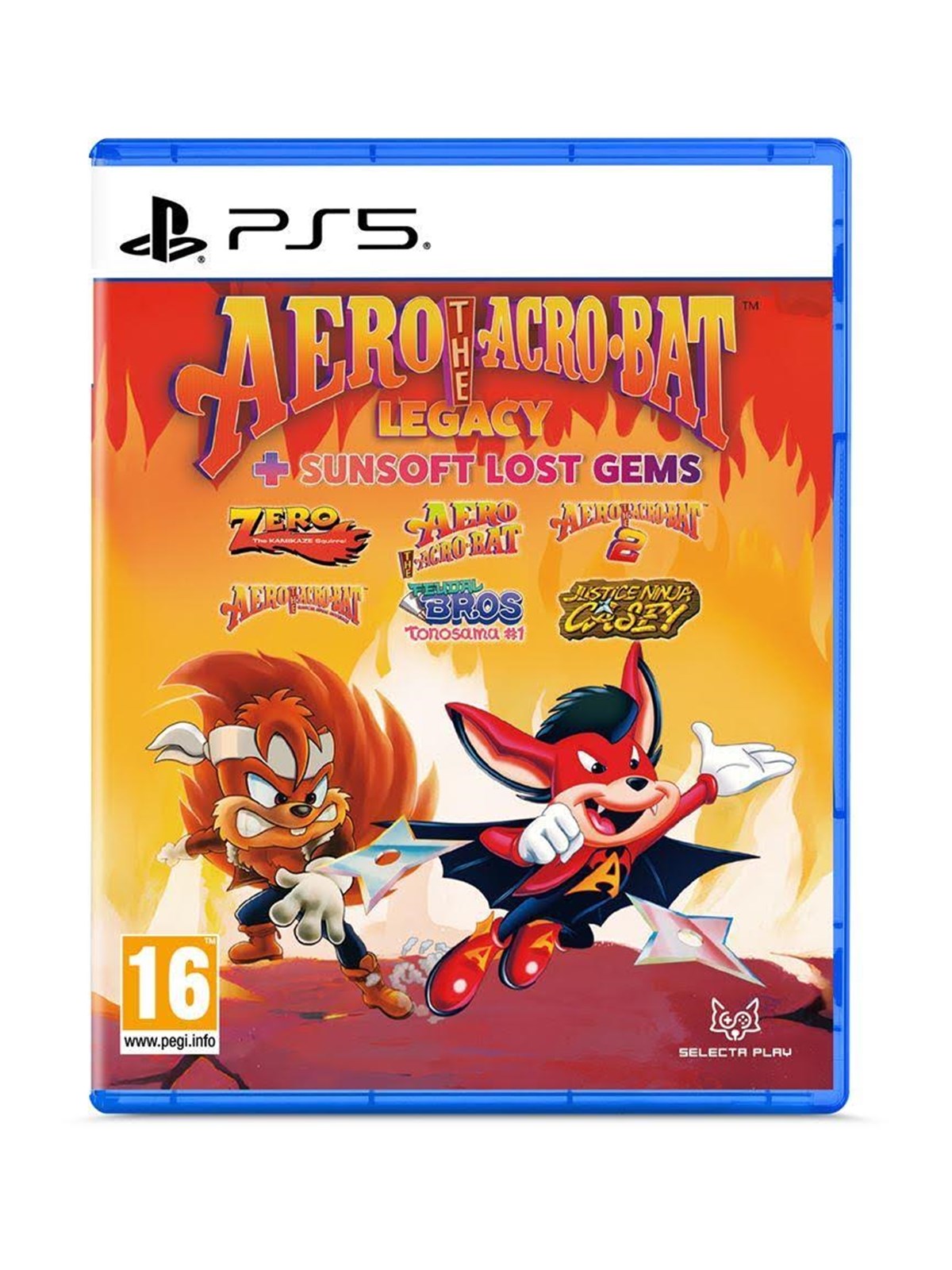Aero the Acro-Bat Legacy + Sunsoft Lost Gems - Sony PlayStation 5 - Action/Abenteuer - PEGI 16