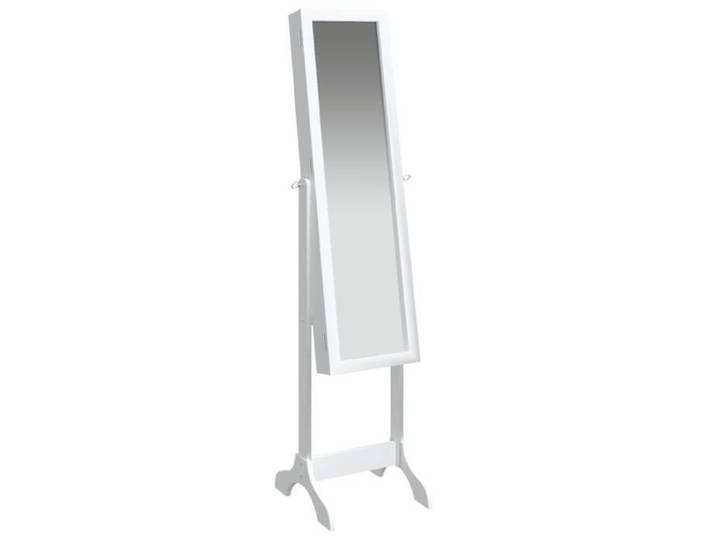 Fafeicy Miroir sur pied blanc 34x37x146 cm LS008