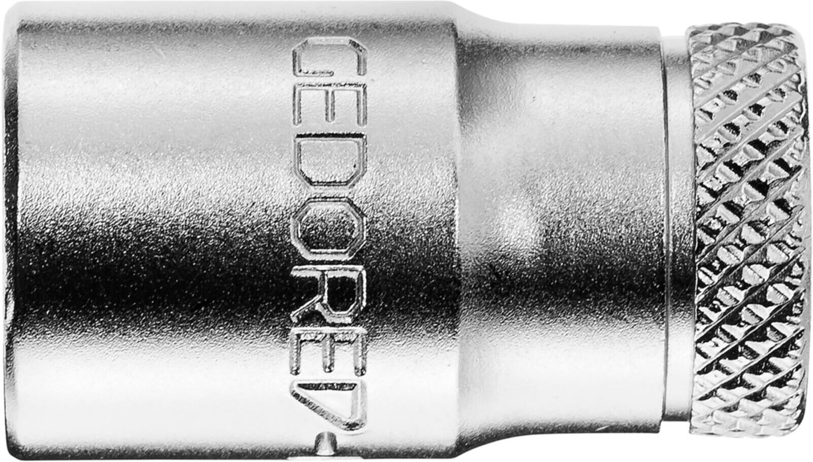Gedore Steckschlüsseleinsatz, Nuss, 1/4 Zoll 6,3 mm Antrieb, 6-kant, 11 mm Weite, Werkzeug, 20 11, Stahl verchromt (6166480)