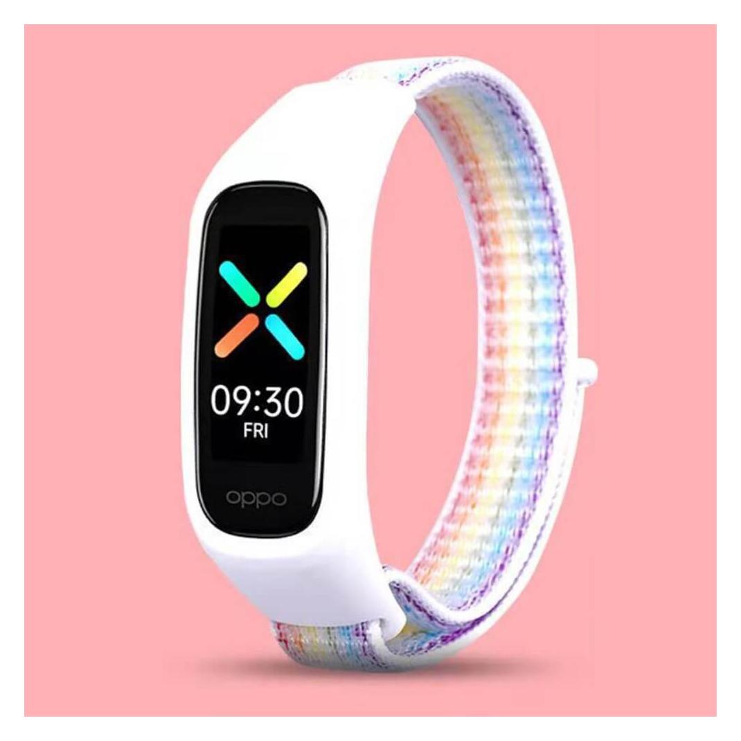 Cover-Discount OPPO Band - Nylon Armband Regenbogen (Nylon) (680601400A)