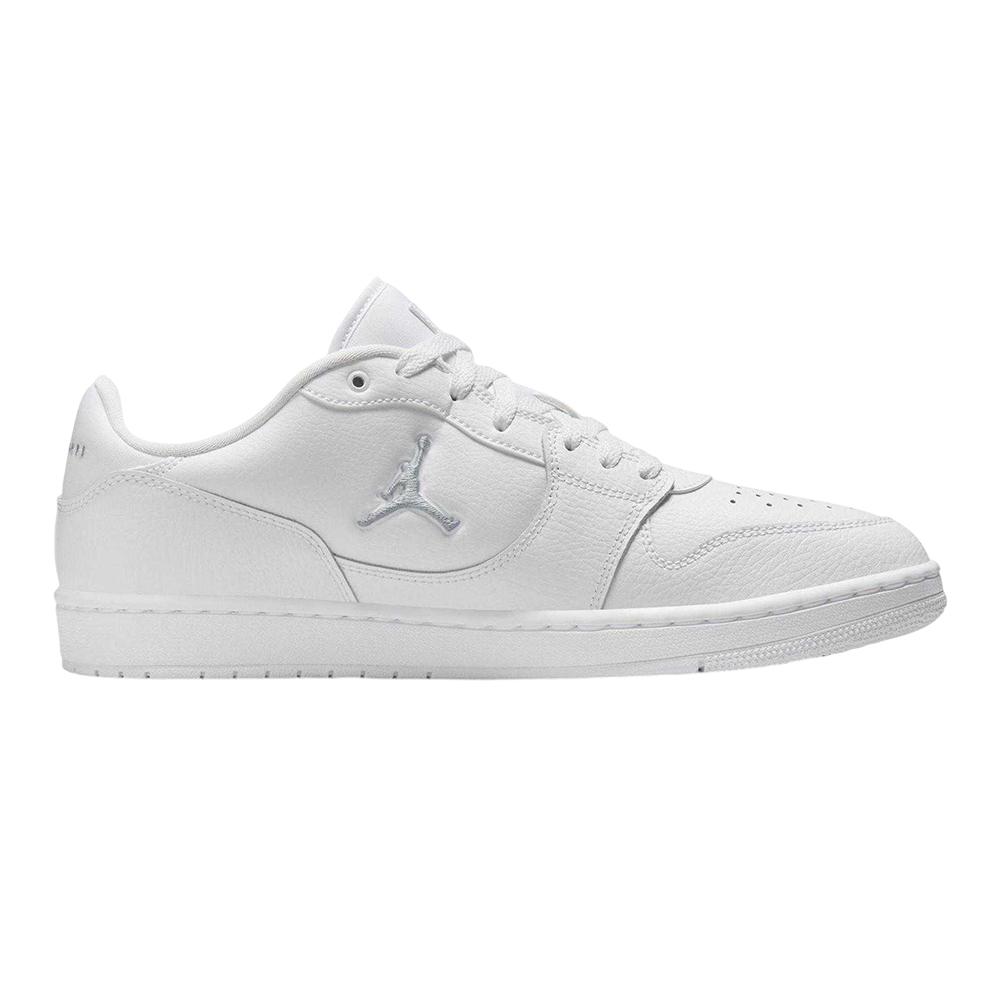 Nike - "Air Jordan Court Connect" Sneaker für Herren, Leder (Weiß)