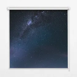 INNENROLLO - Fensterrollo - Rollo - 150x140 cm - Sternenhimmel