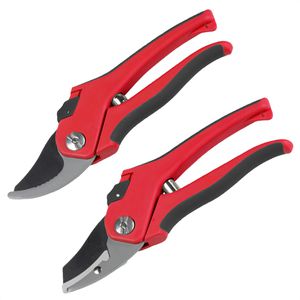 Meister Gartenschere WU9719600 Amboss/Bypass, Set, Kunststoffgriff mit Softgrip, Schneidleistung bis 16 mm Ø