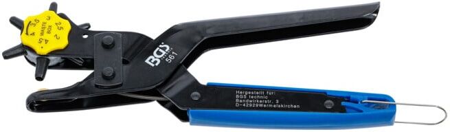 Pince à poinçonner avec transmission à levier BGS ; BGS technic (561)