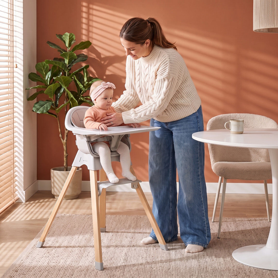 Liberty House Toys High Chair Grey