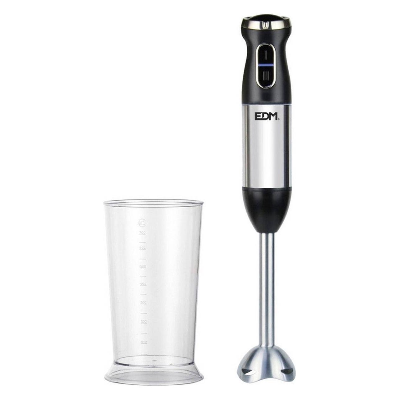 EDM Handrührgerät 07645 Schwarz Silberfarben 600 W (07645)