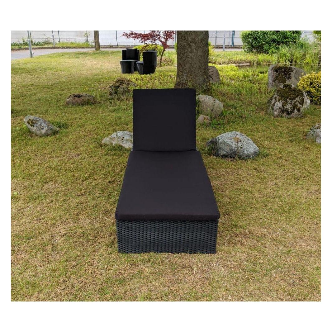 GreenGarden 58456 Premium Rattan Sonnenliege?Mallorca mit Auflage (deal-164267348)