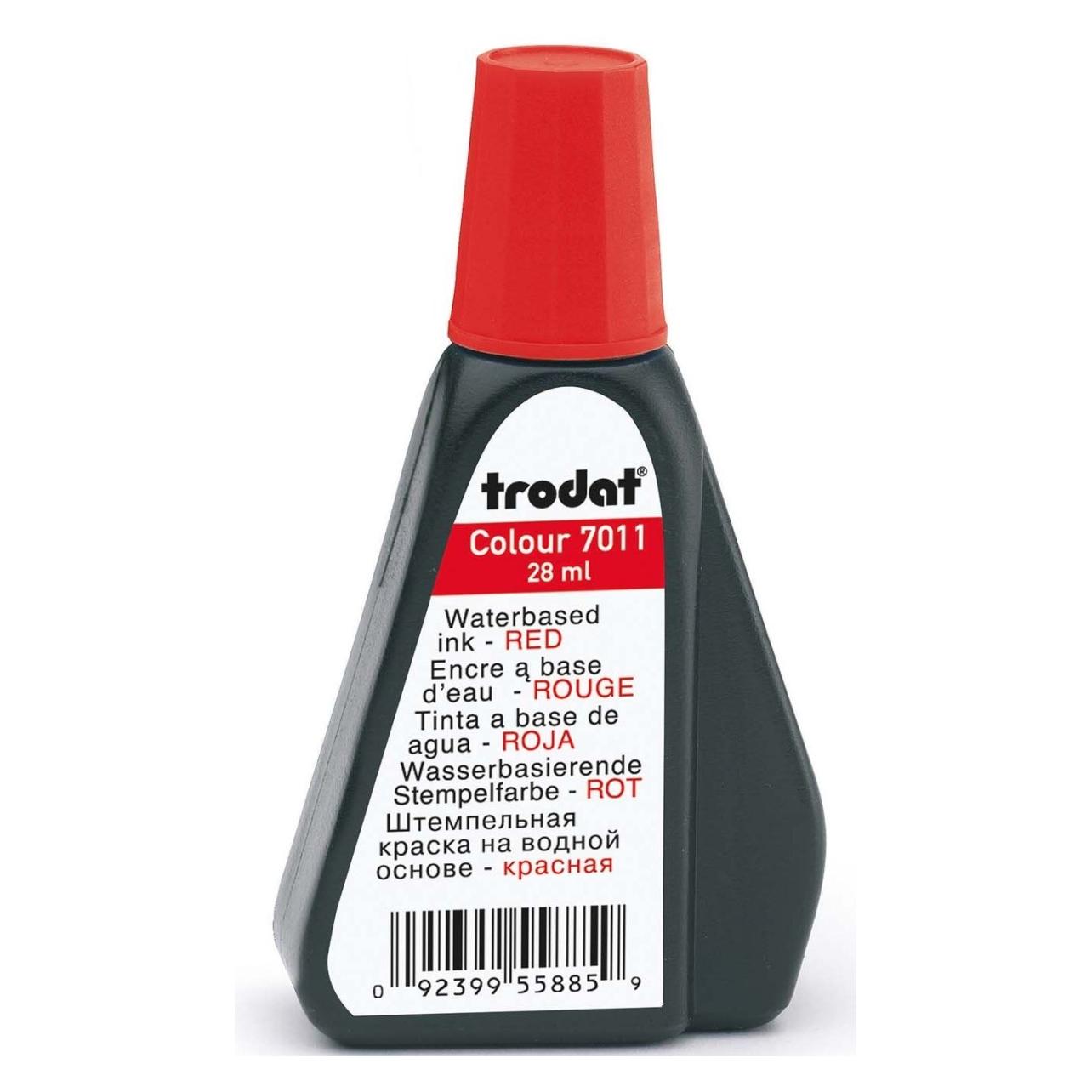 Trodat Stempelfarbe rot 28ML 7011/SB (87988)