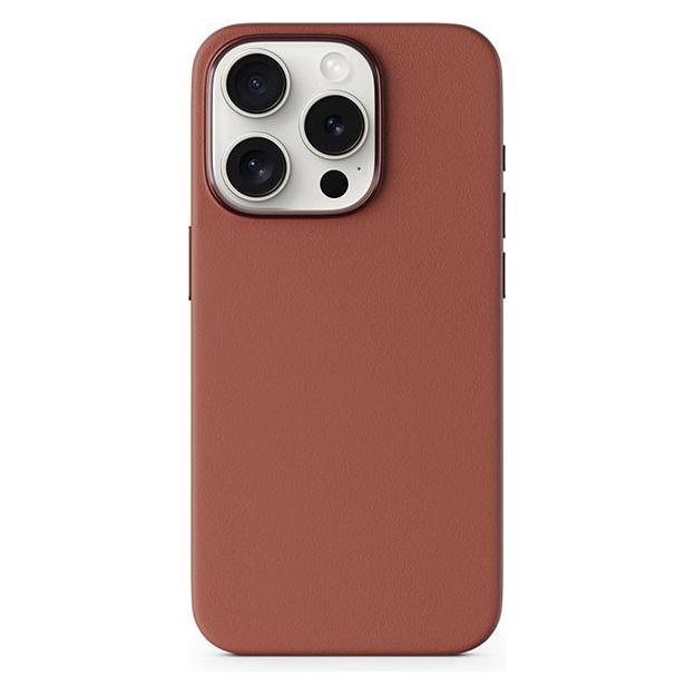Epico Mag+ Leather Case, iPhone 15 Pro - Case, Brown (Apple iPhone 15 Pro) (81310131700002)