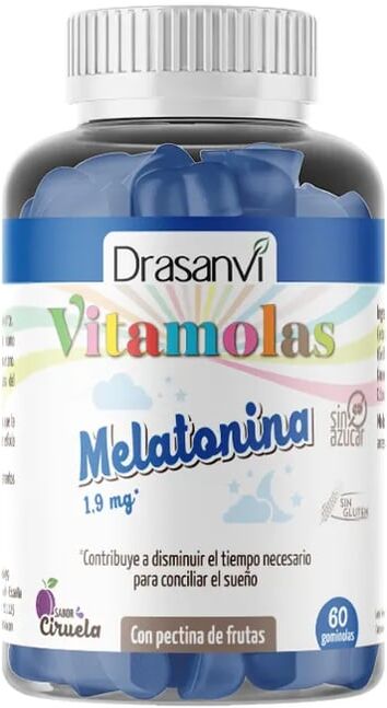 Drasanvi Vitamolas Melatonina 1,9 mg 60 Gominolas Ciruela