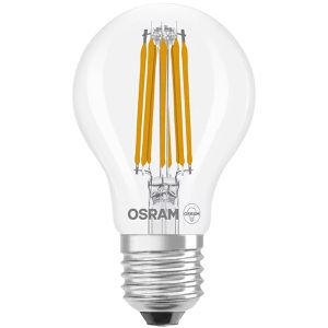 OSRAM LED-Lampe Superstar+ Filament, warmweiß E27, 5W ersetzt 75W, Energieklasse B, dimmbar