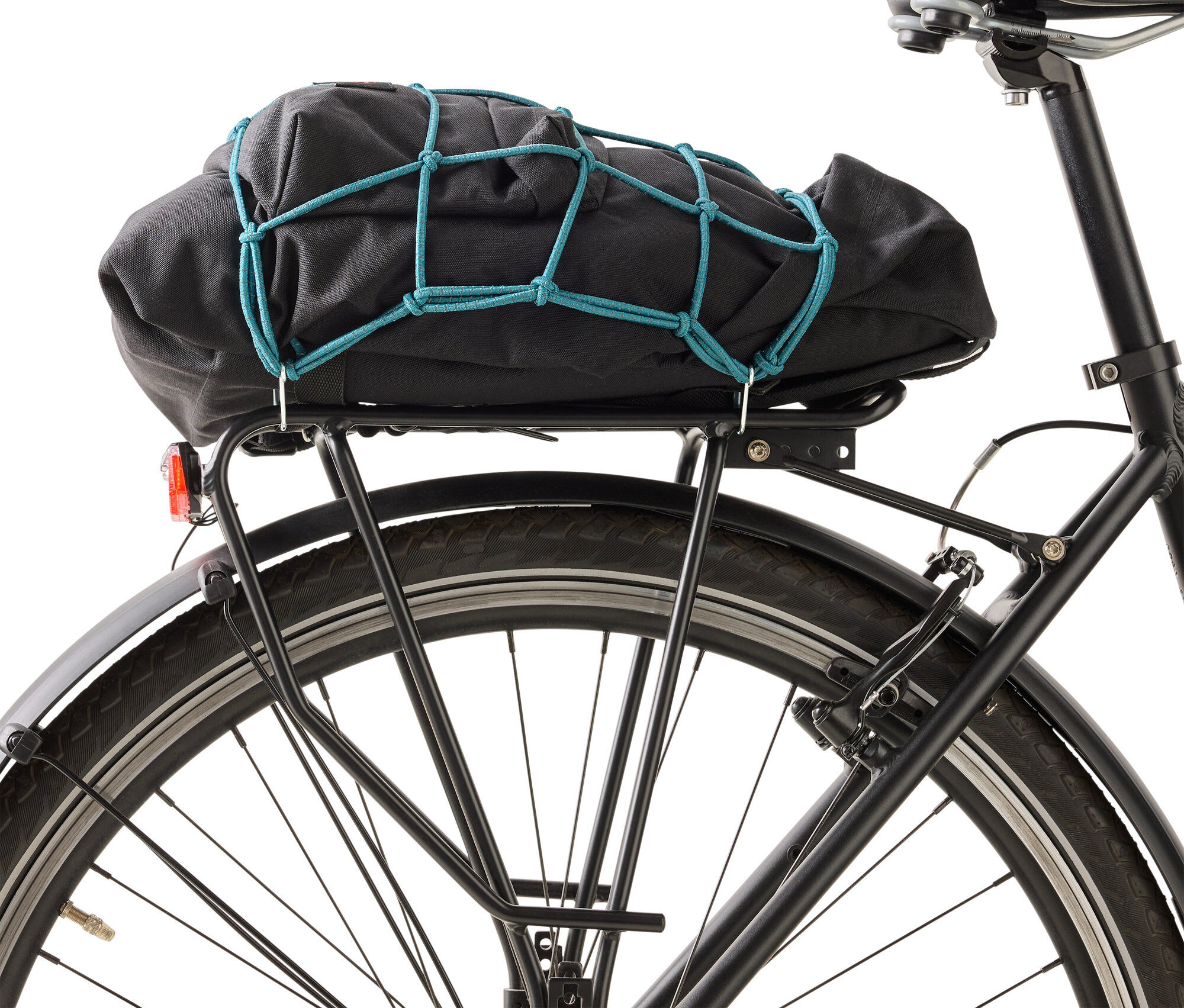 Tchibo - Velo-Gepäcknetz - blau