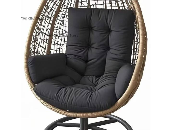 Coussin de siège pour chaise suspendue de balcon, coussin de siège pour chaise à bascule, coussin de chaise suspendue, coussin de siège épais pour patio, jardin, extérieur, hamac, chaise à bascule (ce
